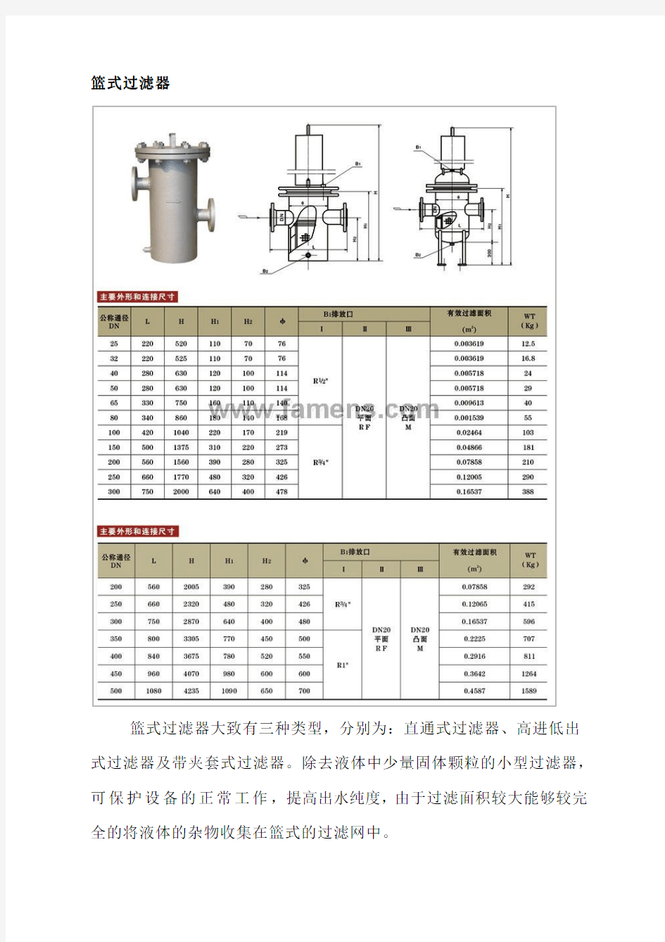 管道过滤器