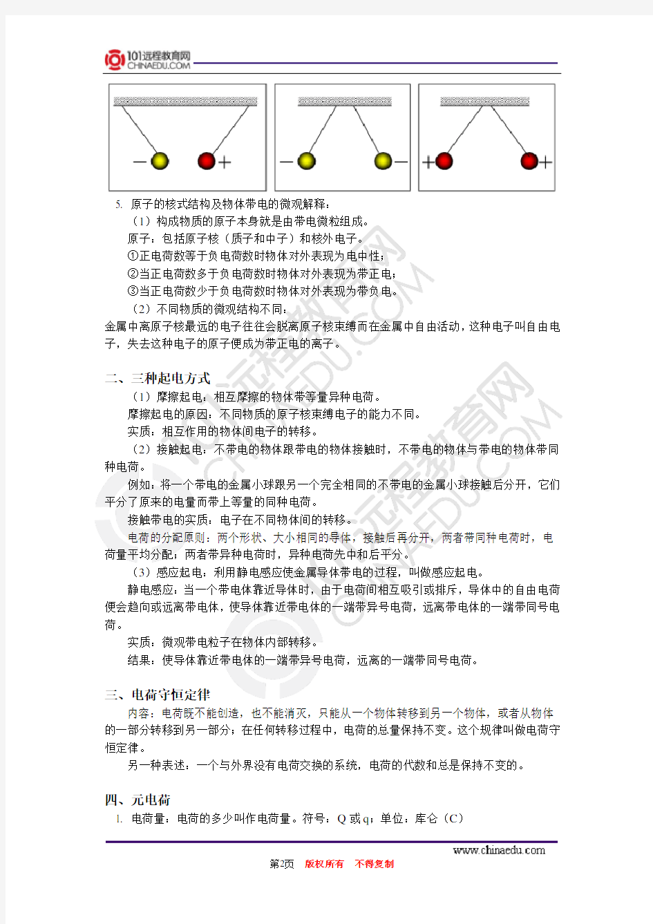 深入理解电荷守恒定律