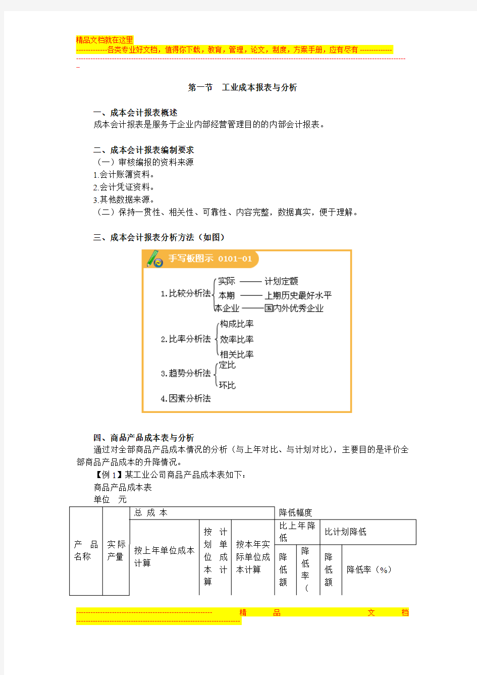 工业企业成本管理与控制1