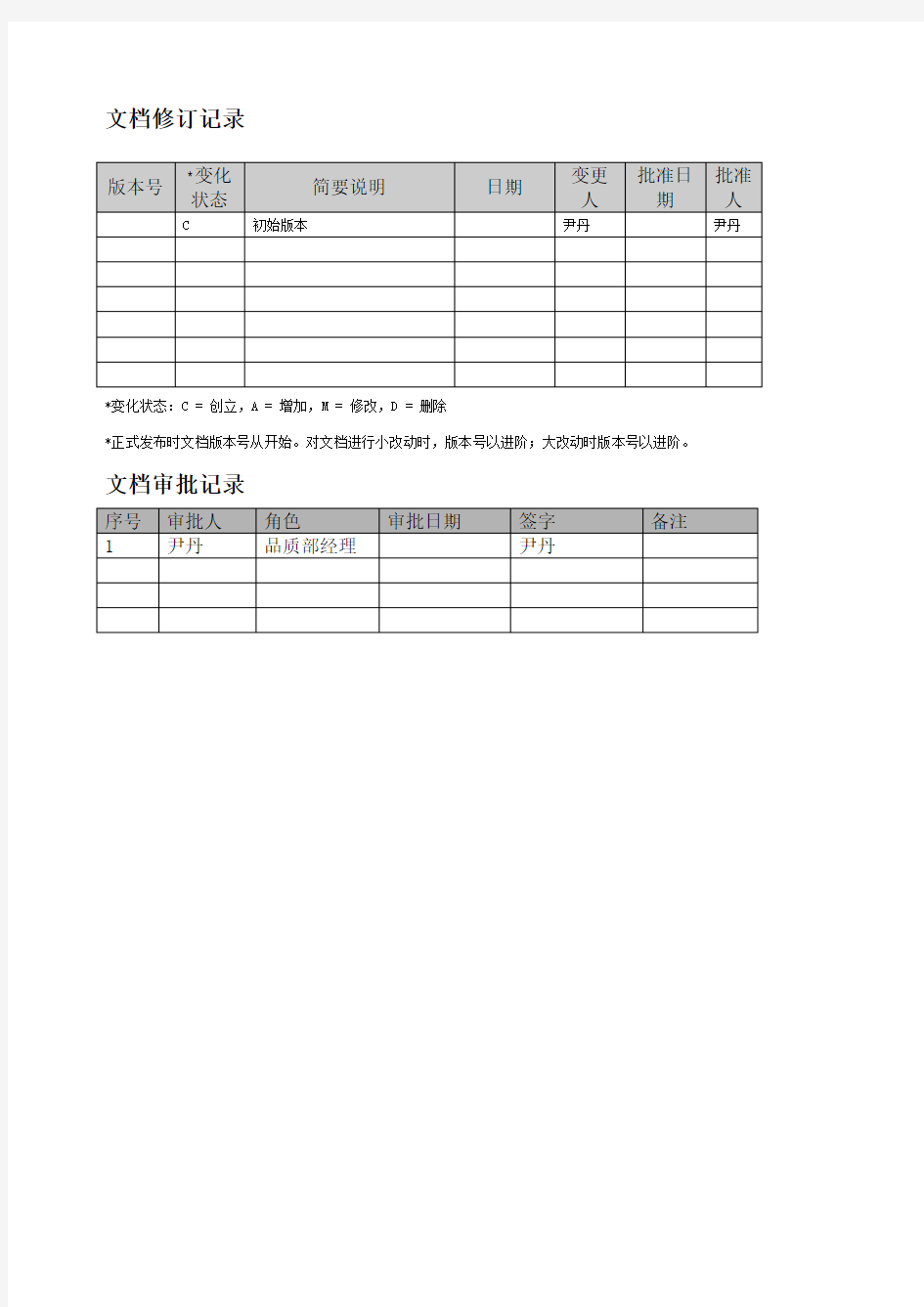 软件项目验收标准