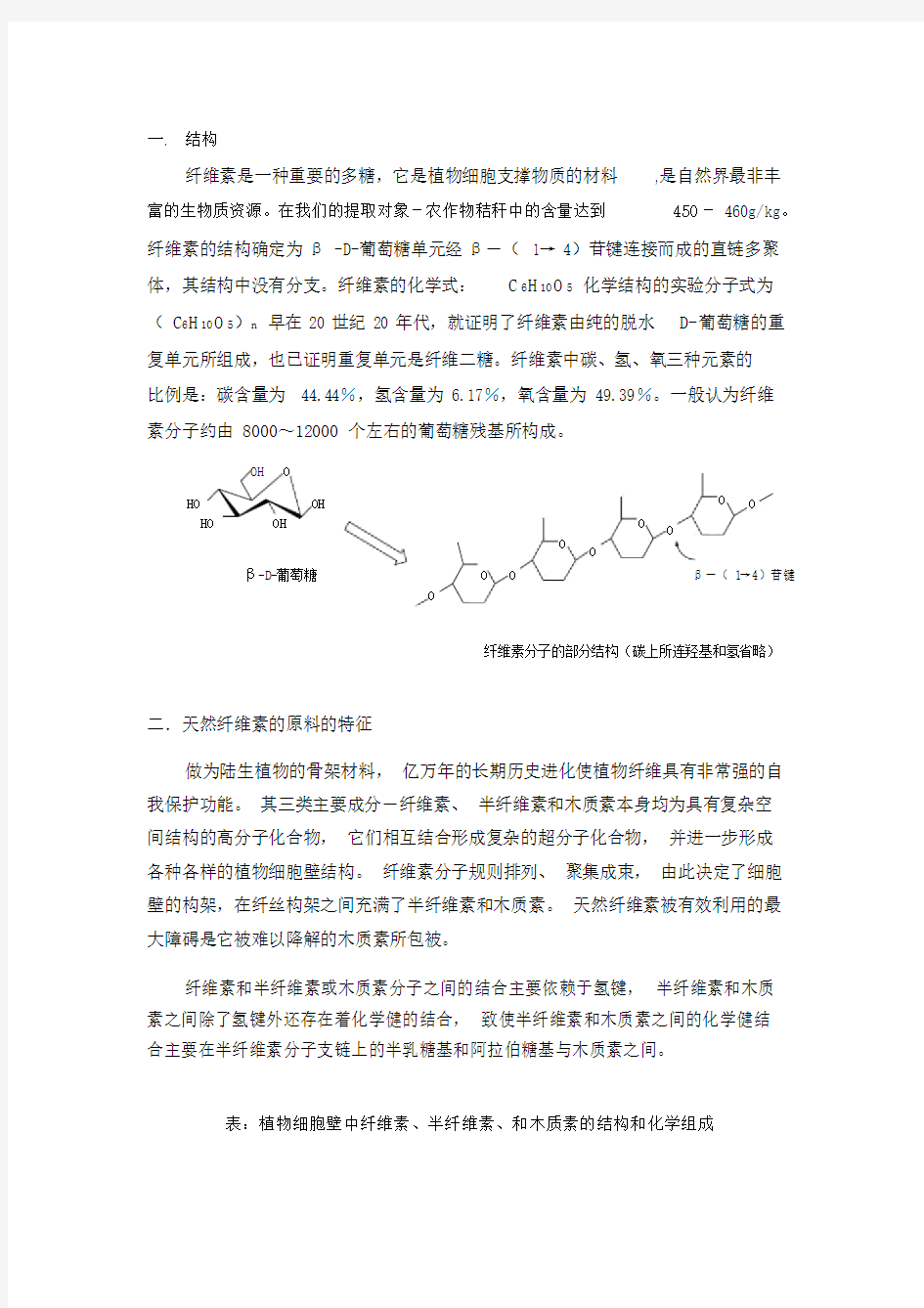 (完整版)纤维素的结构及性质.doc