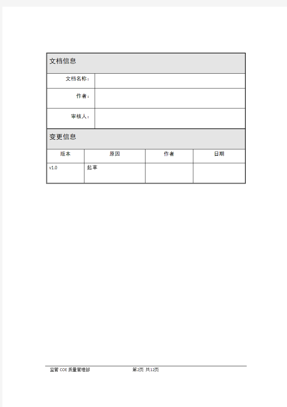 测试报告模板(完整版)