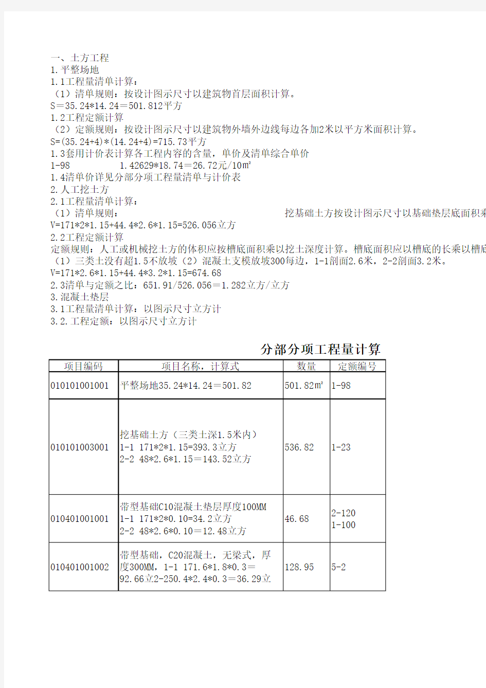 清单报价练习题Microsoft Excel 工作表