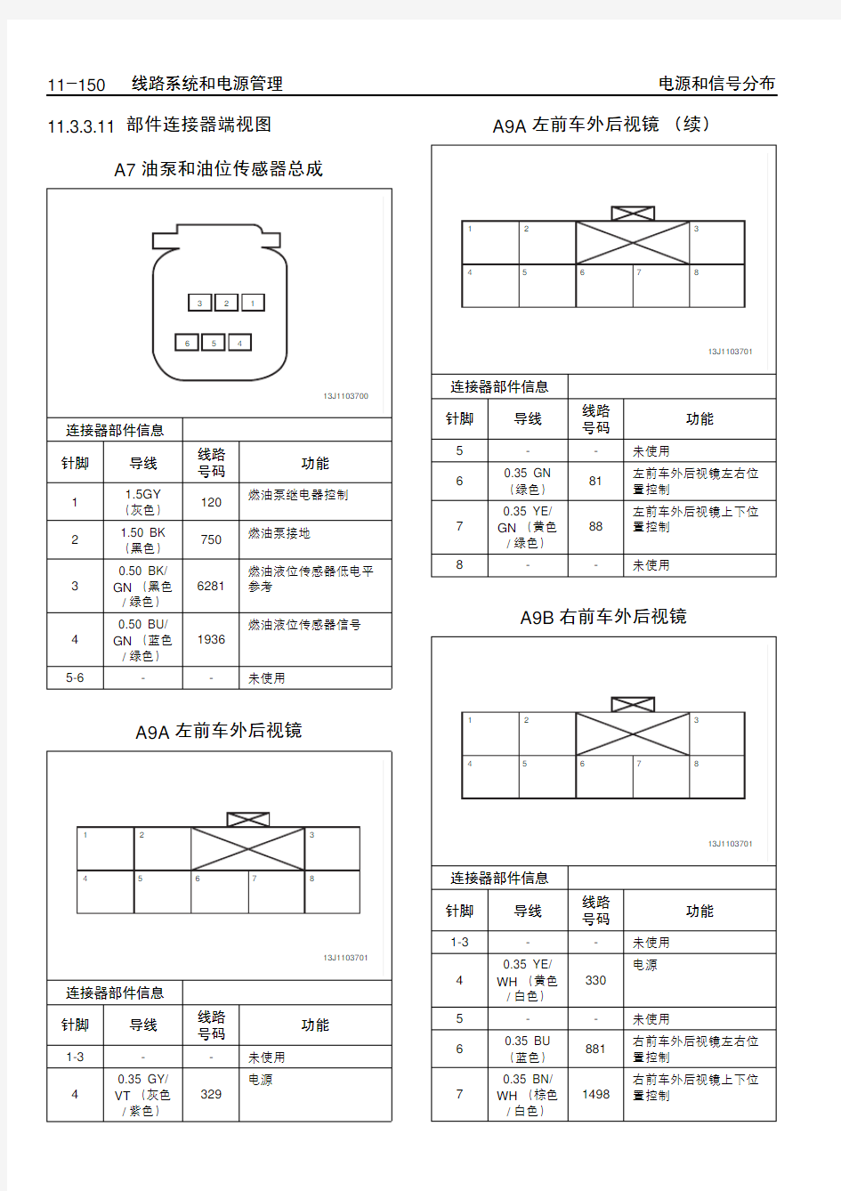 2013别克凯越维修手册