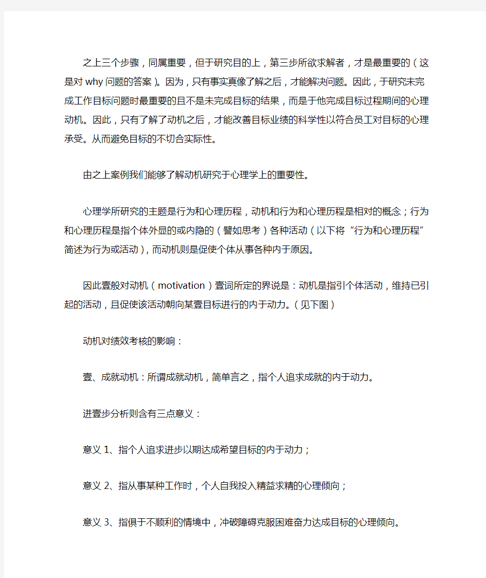 (绩效考核)绩效考核中的心理学