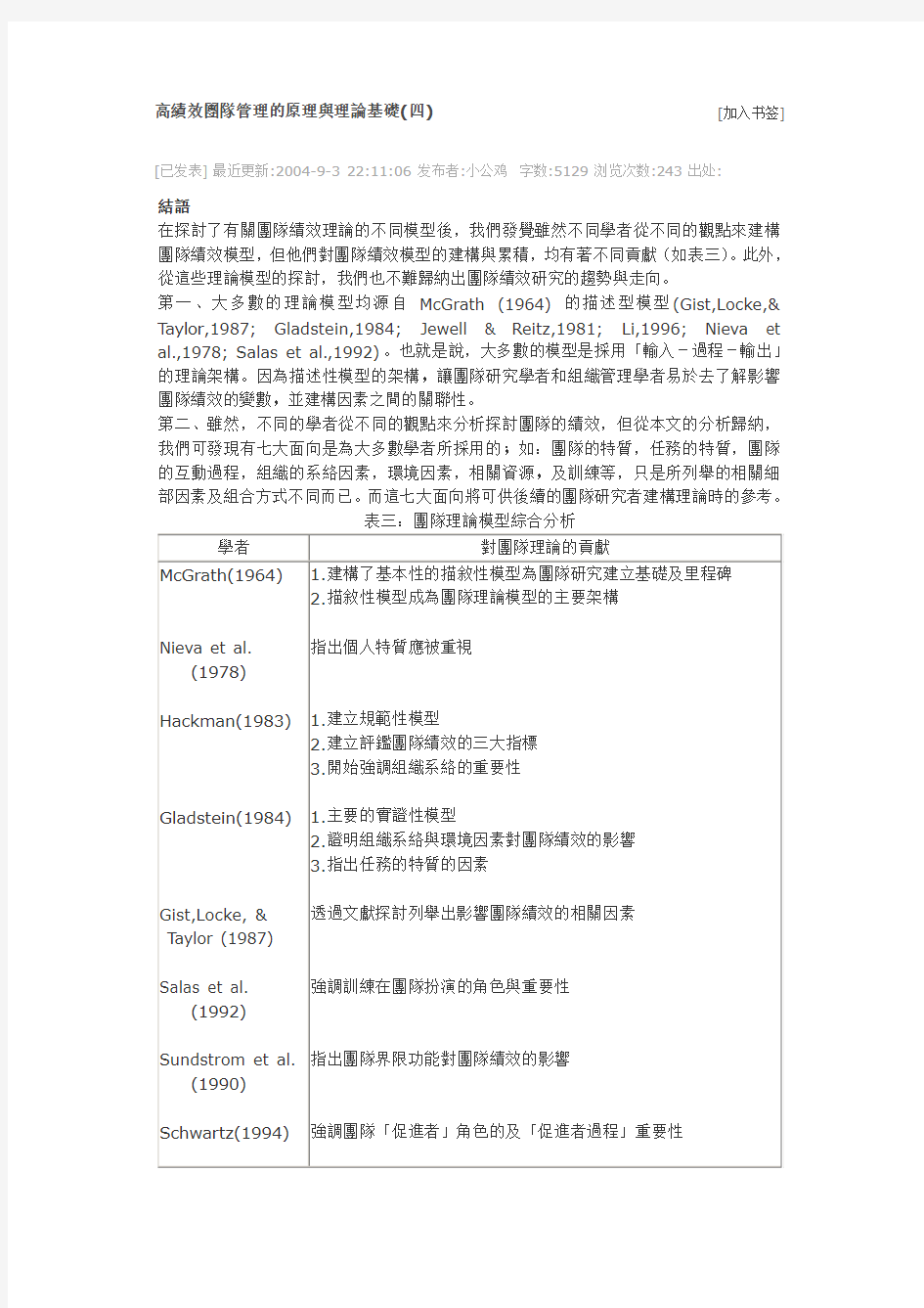 高绩效团队管理的原理与理论基础4