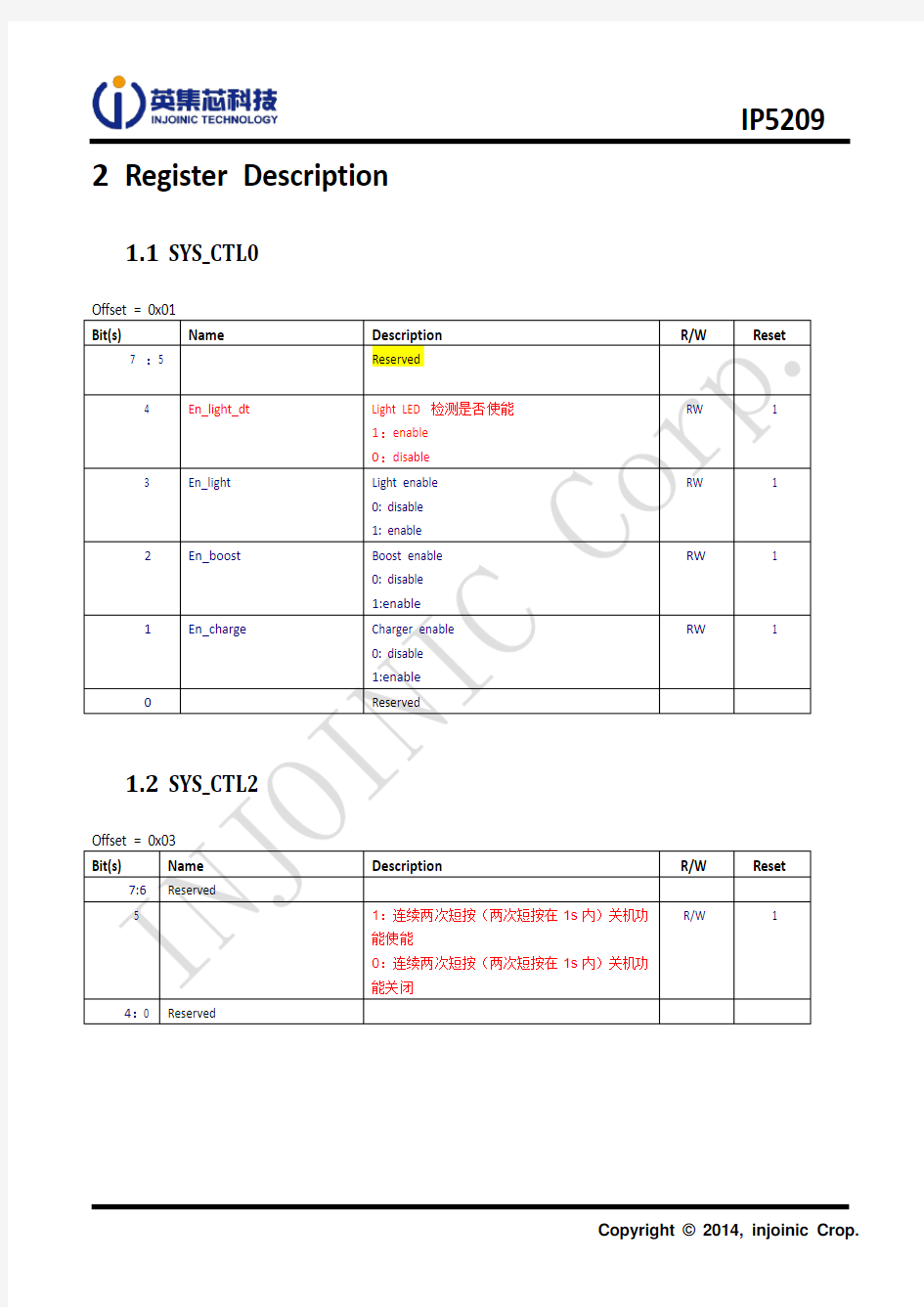 IP5209 datasheet  reg V1.1 (1)