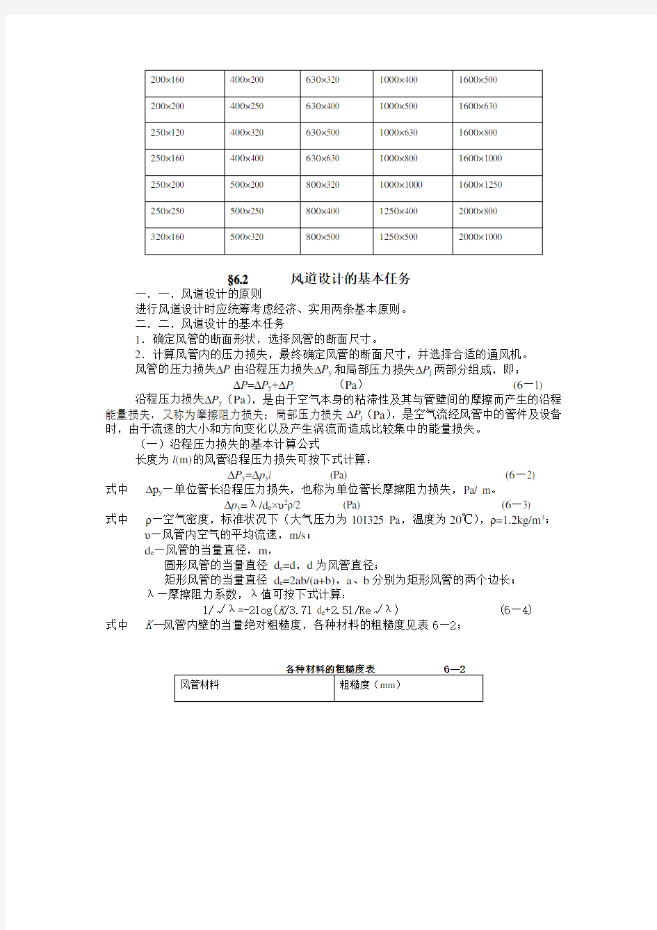 空调系统风道系统设计