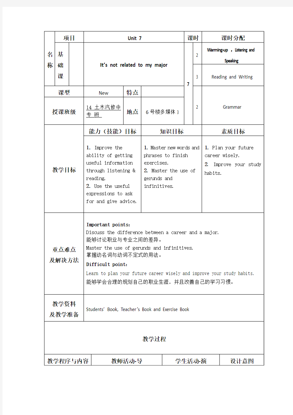 凤凰职教英语4unit7-1