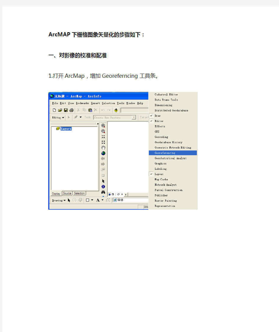 ArcGIS栅格矢量化