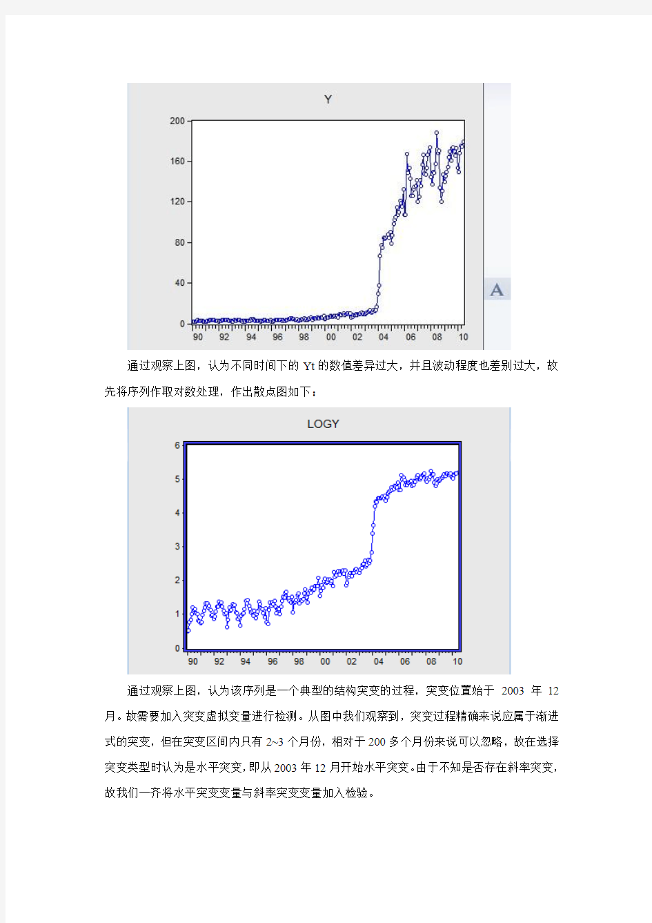 基于时间序列arma模型的分析