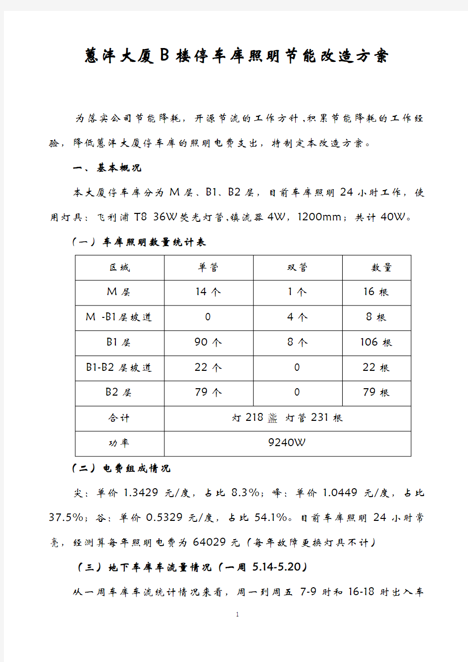 车库节能改造最终版