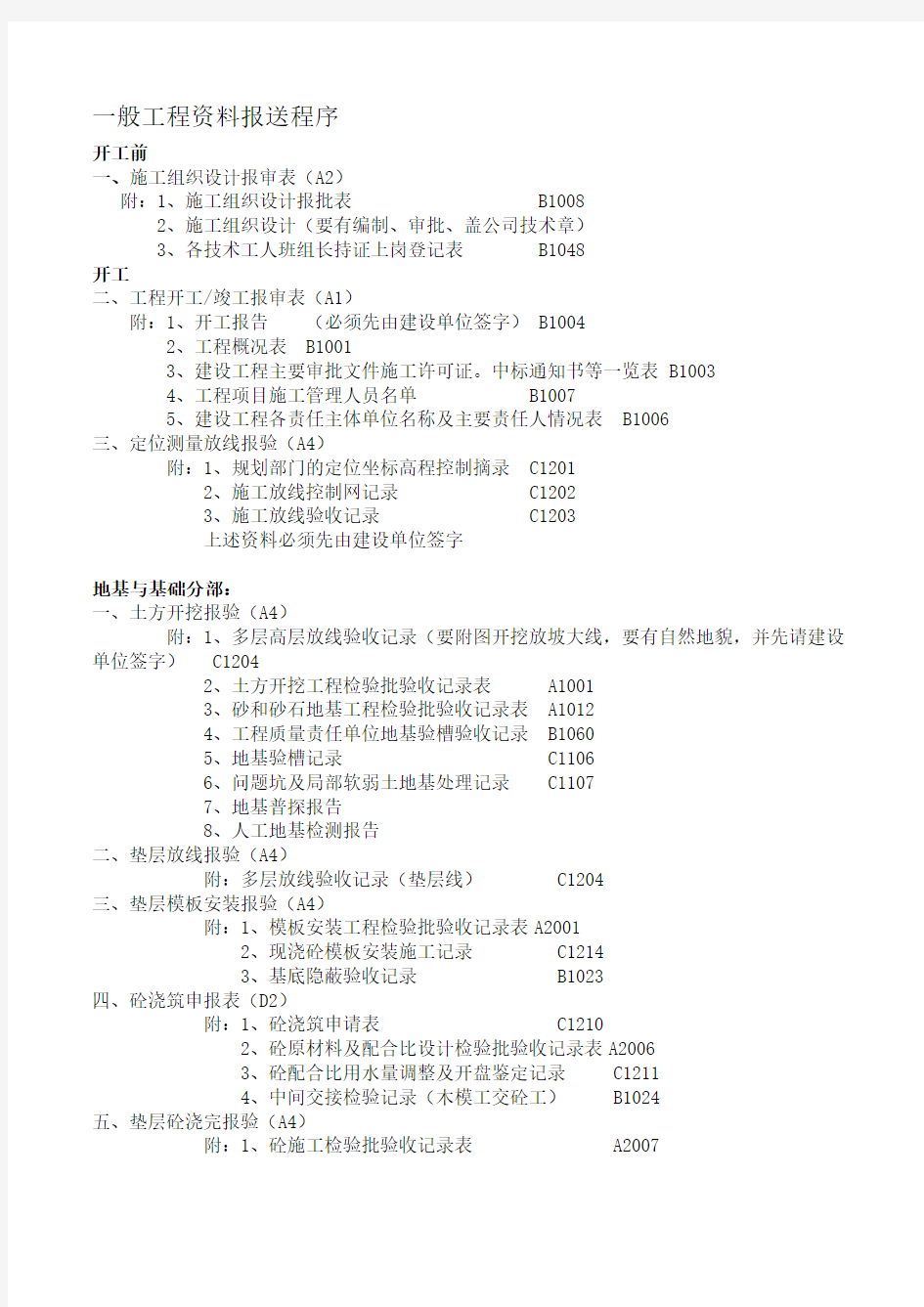 工程资料报送程序