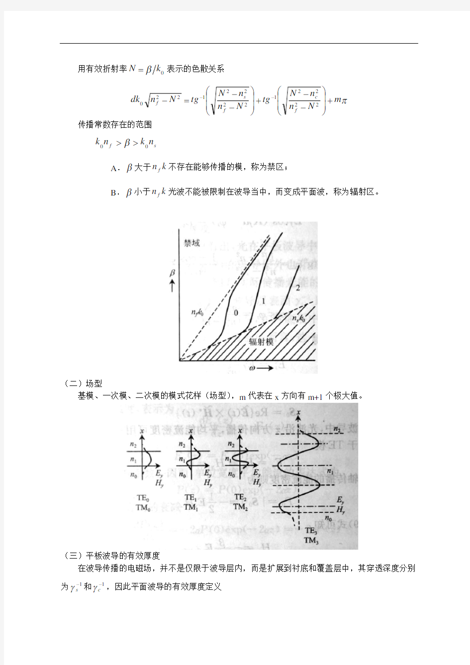 2013固体光电子学复习提纲 2解析