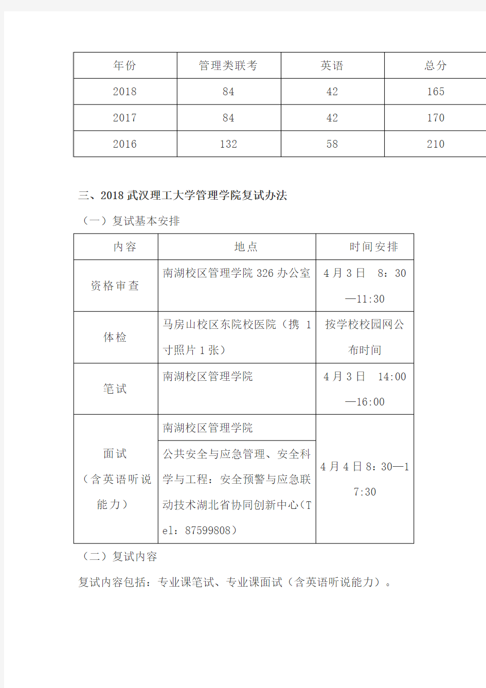 【必看】2020武汉理工大学会计专硕考研考试科目、招生人数、复试分数线、导师介绍