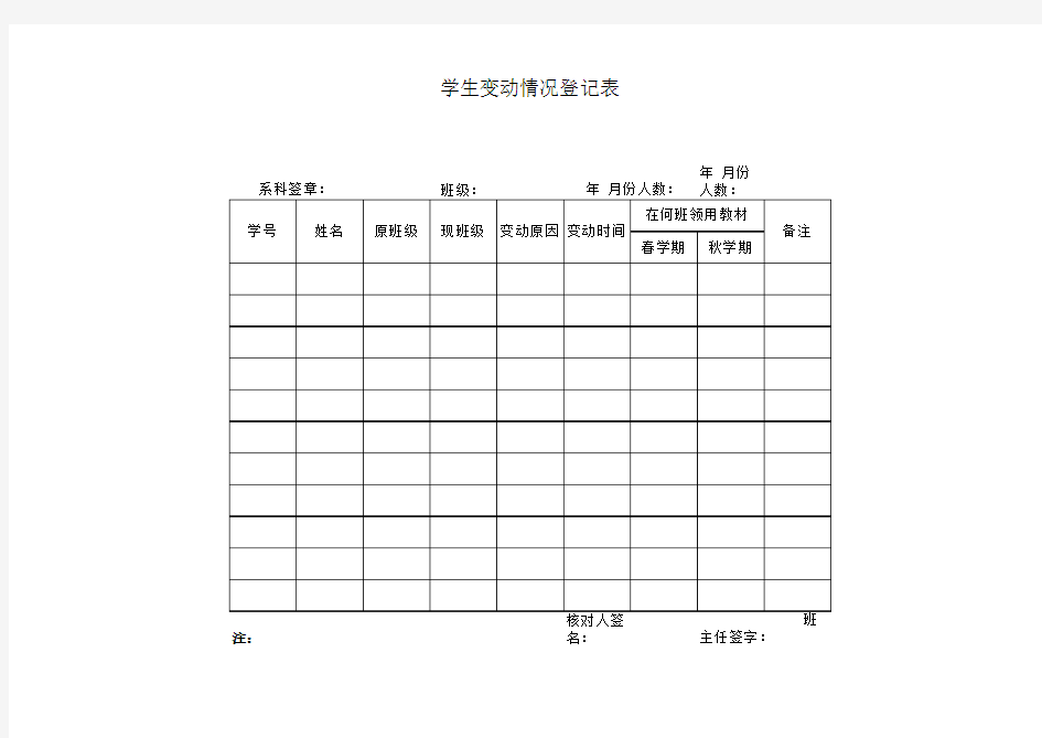 学生变动情况登记表.