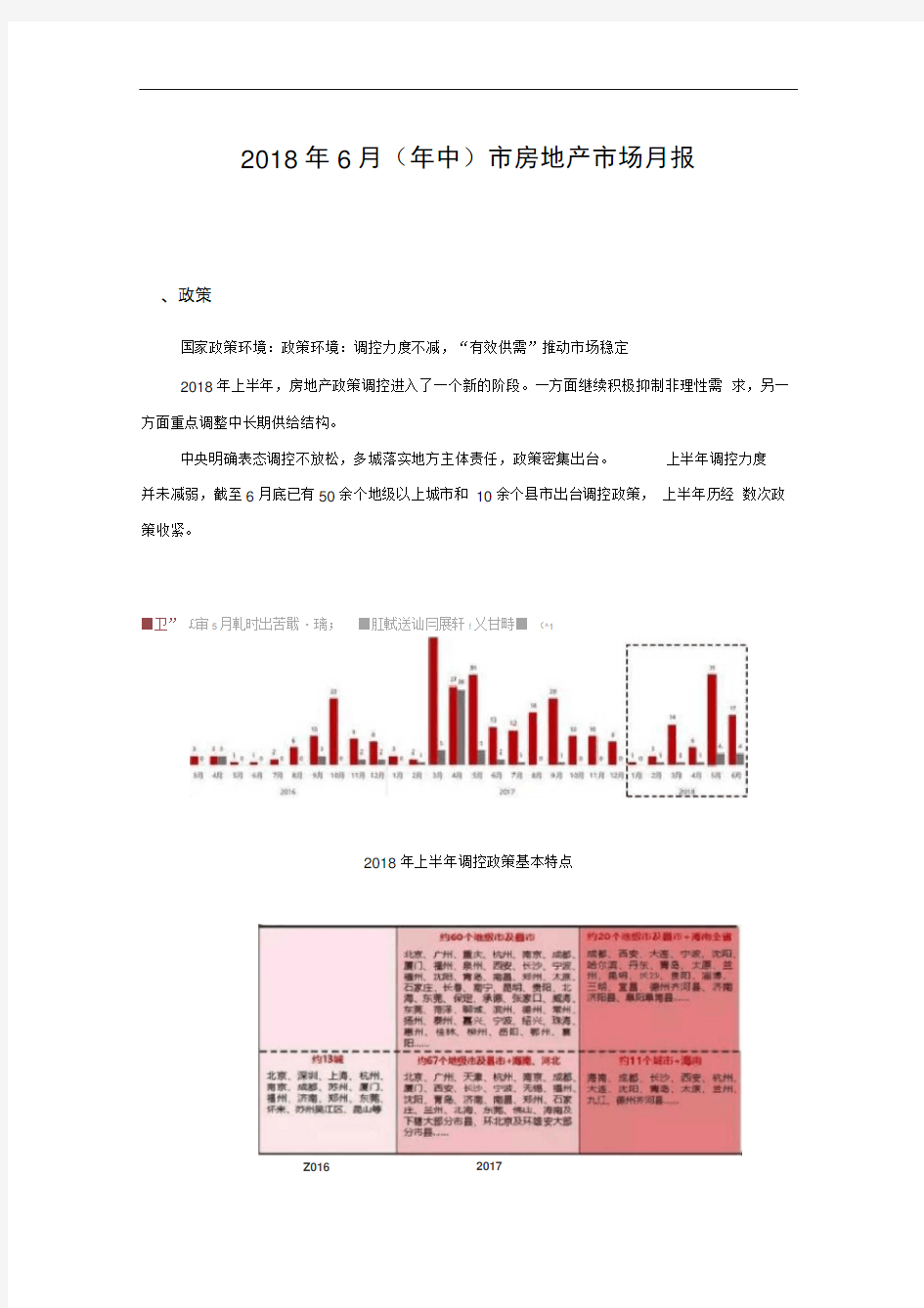 2018年中(含6月)兰州市房地产市场月报