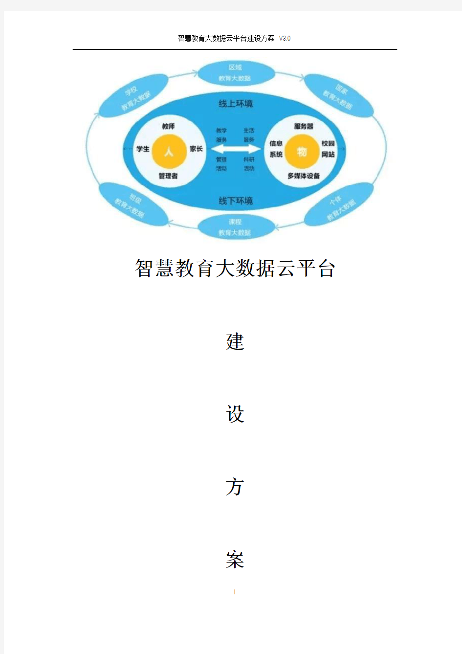 智慧教育大数据云平台建设方案