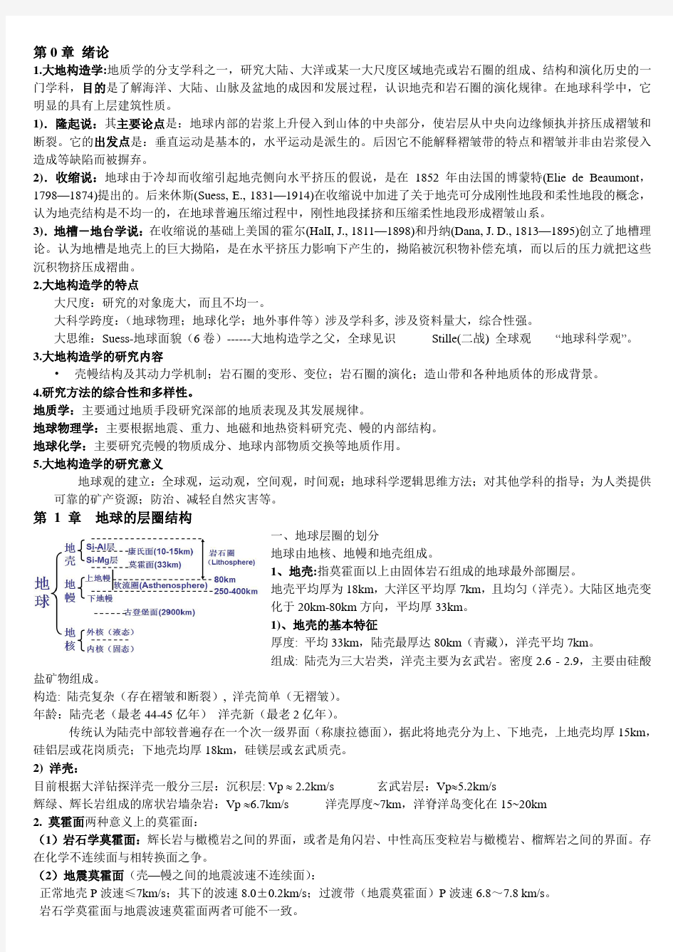 中国区域大地构造学重点