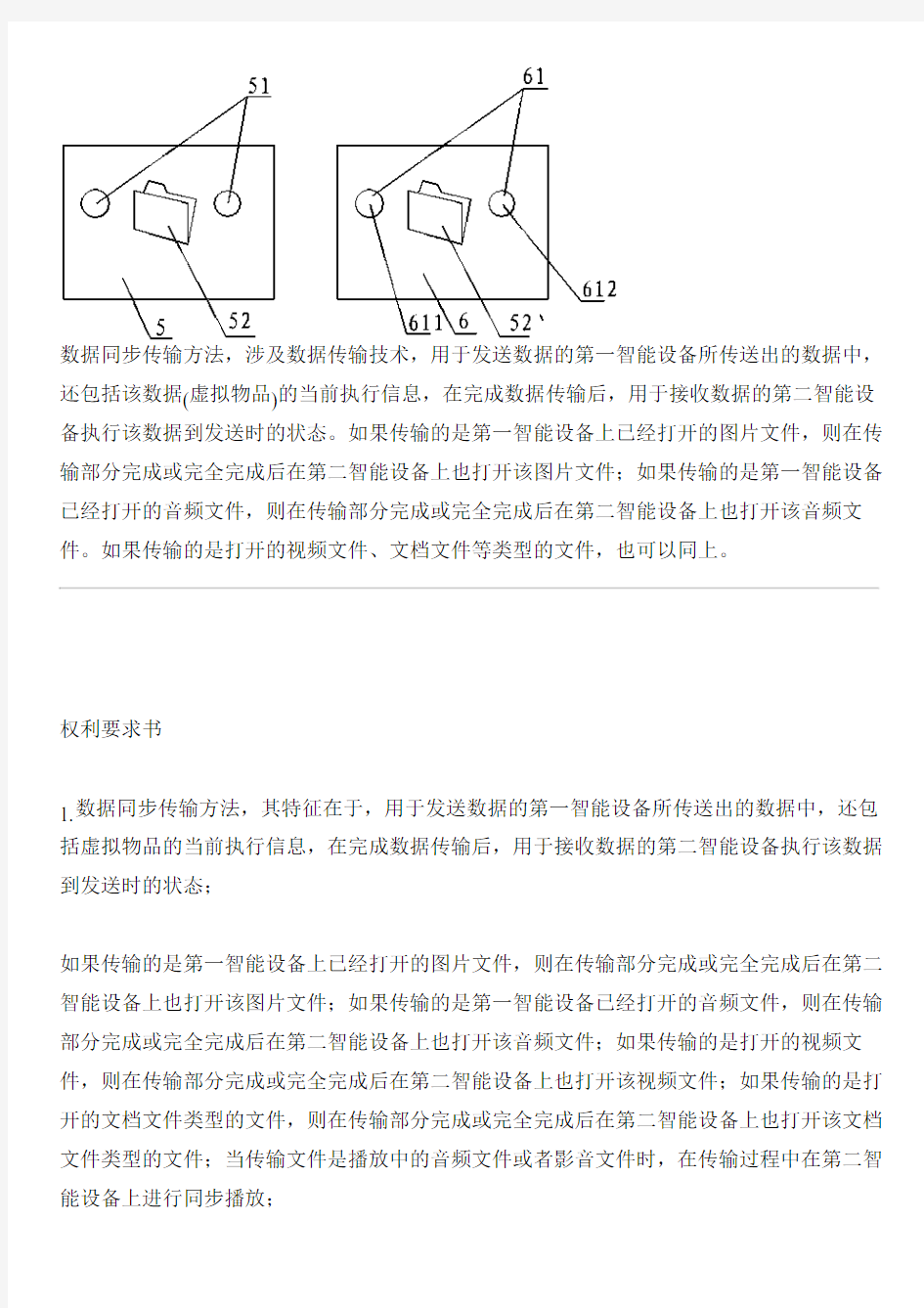 数据同步传输方法与相关技术