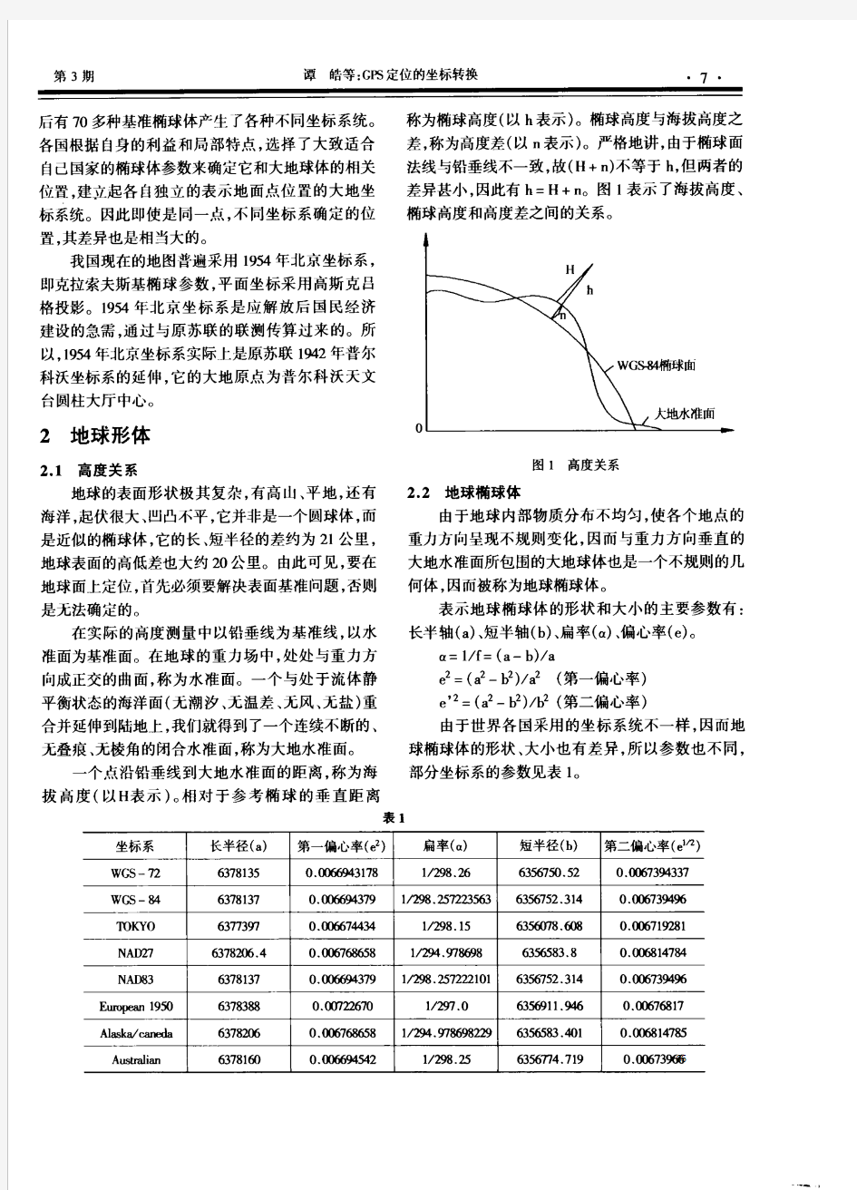 gps定位坐标转换