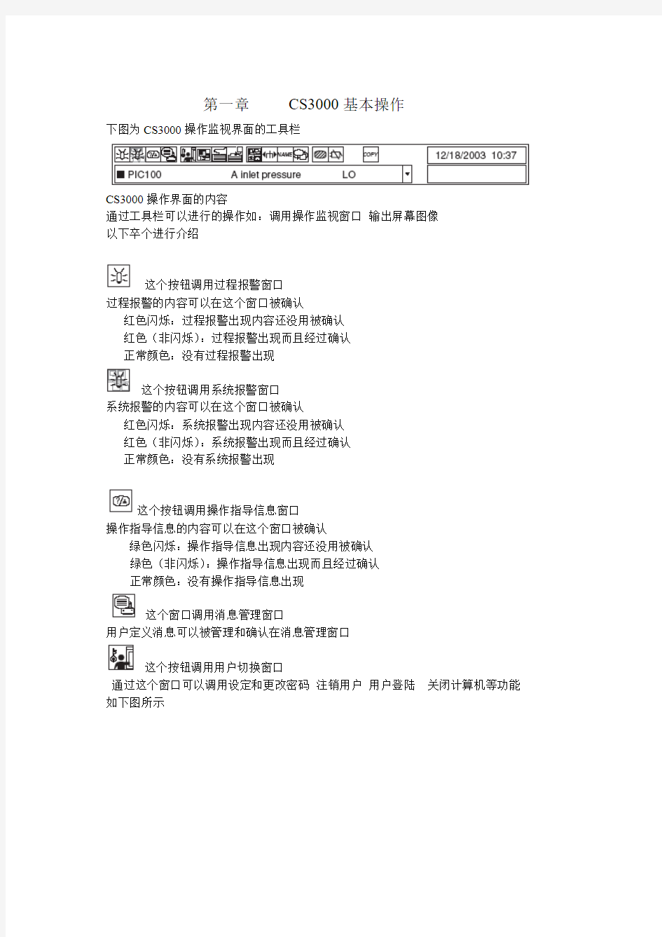 中文CS3000基本操作手册