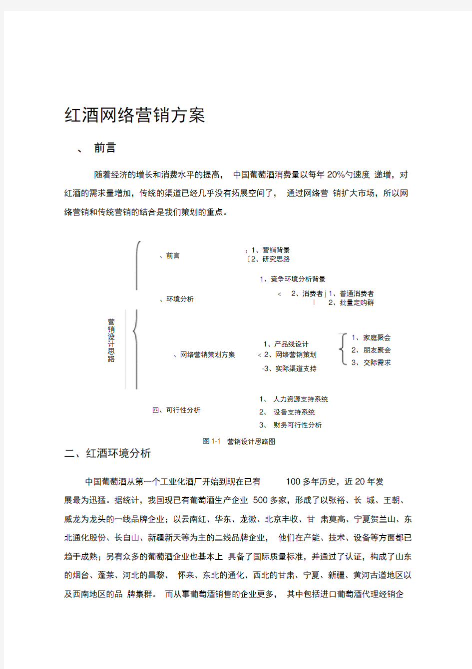 红酒营销策划方案1