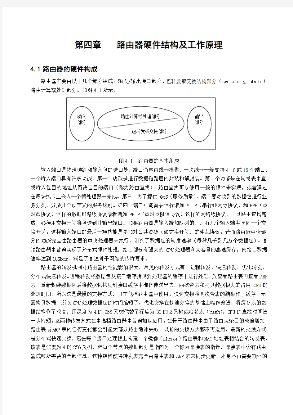 J基础篇_第4章路由器硬件结构及工作原理cll