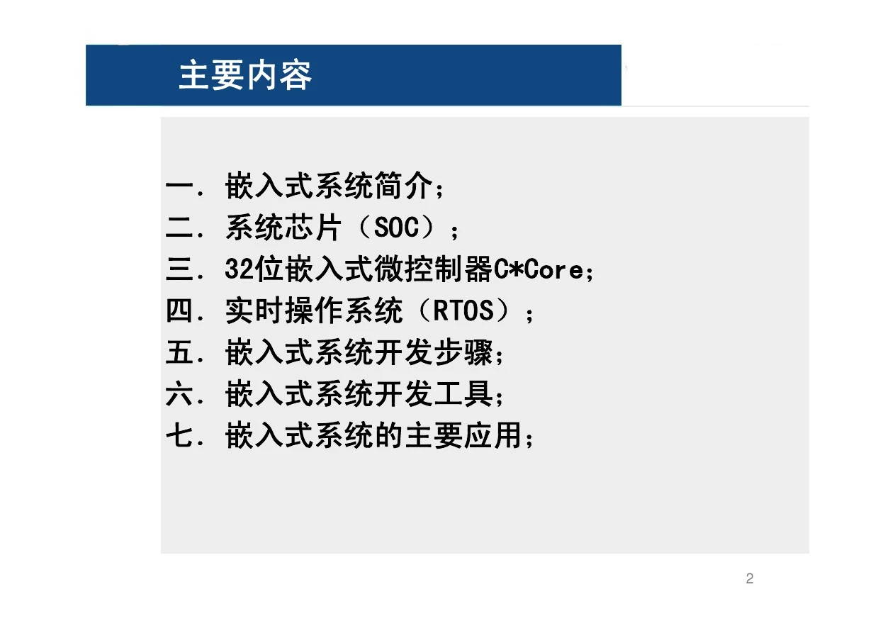 嵌入式系统设计及应用