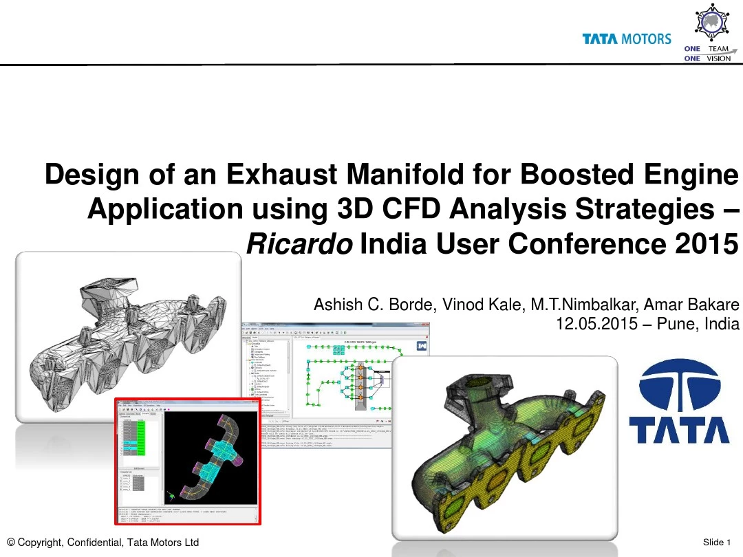 13 - Tata Motors - WAVE-Vectis - Exhaust Manifold for Boosted Application