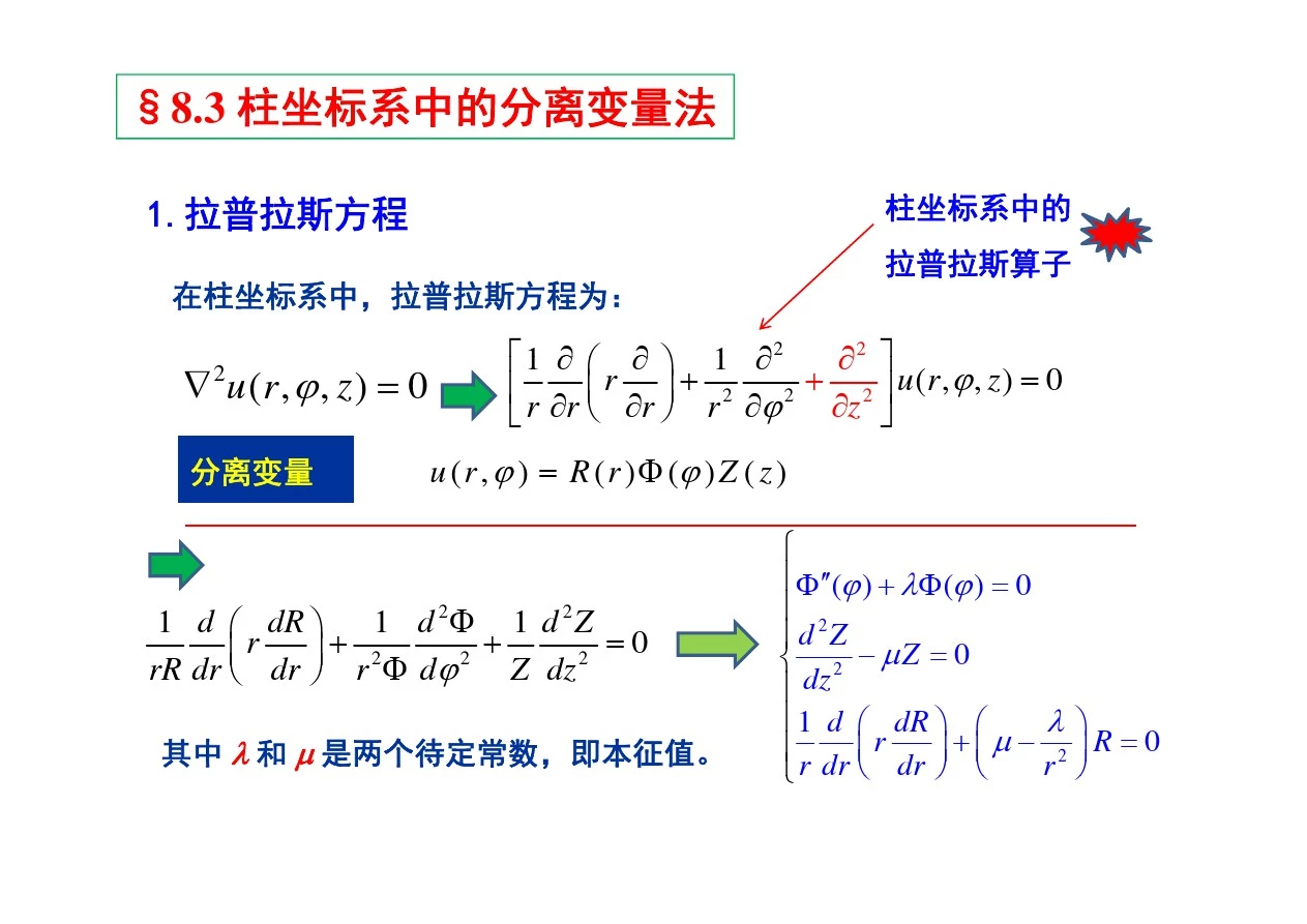 数学物理方法：第八章-分离变量法-4