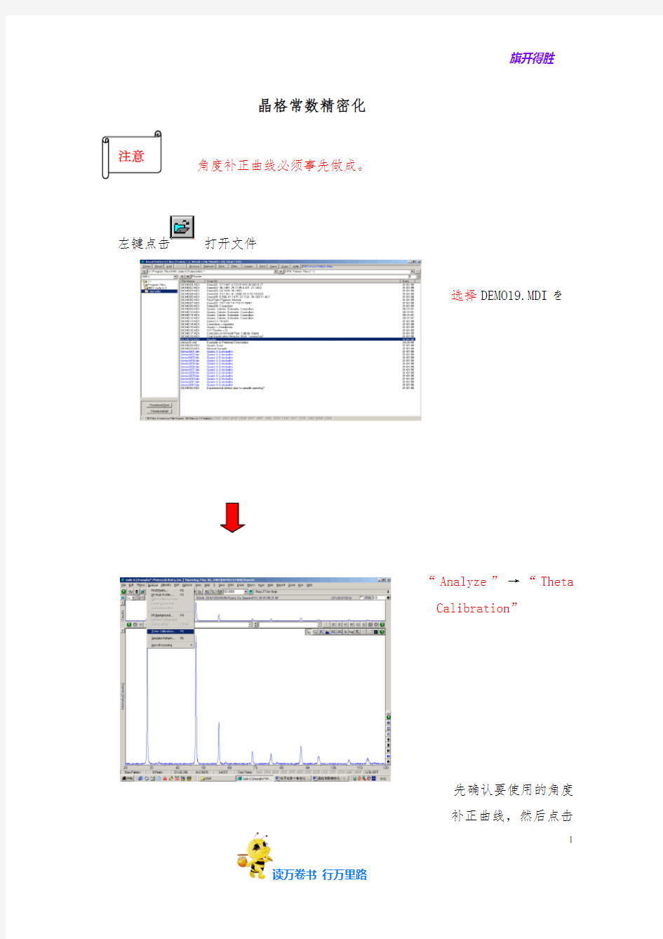 【HPTEM】6  晶格常数精确测定