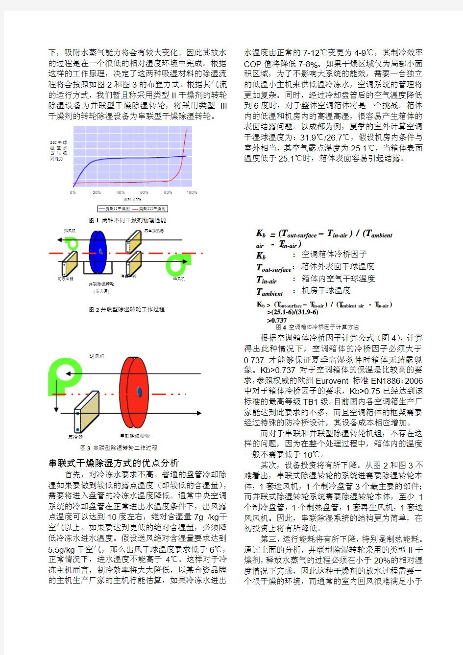 浅谈中央空调系统的新型节能除湿方式