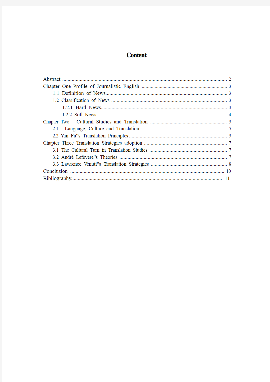 An Analysis of Tanslator Subjectivity and Readability of News Reports