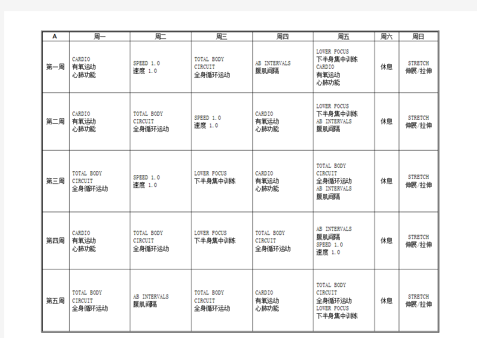 FOCUS-T25课表横向打印版