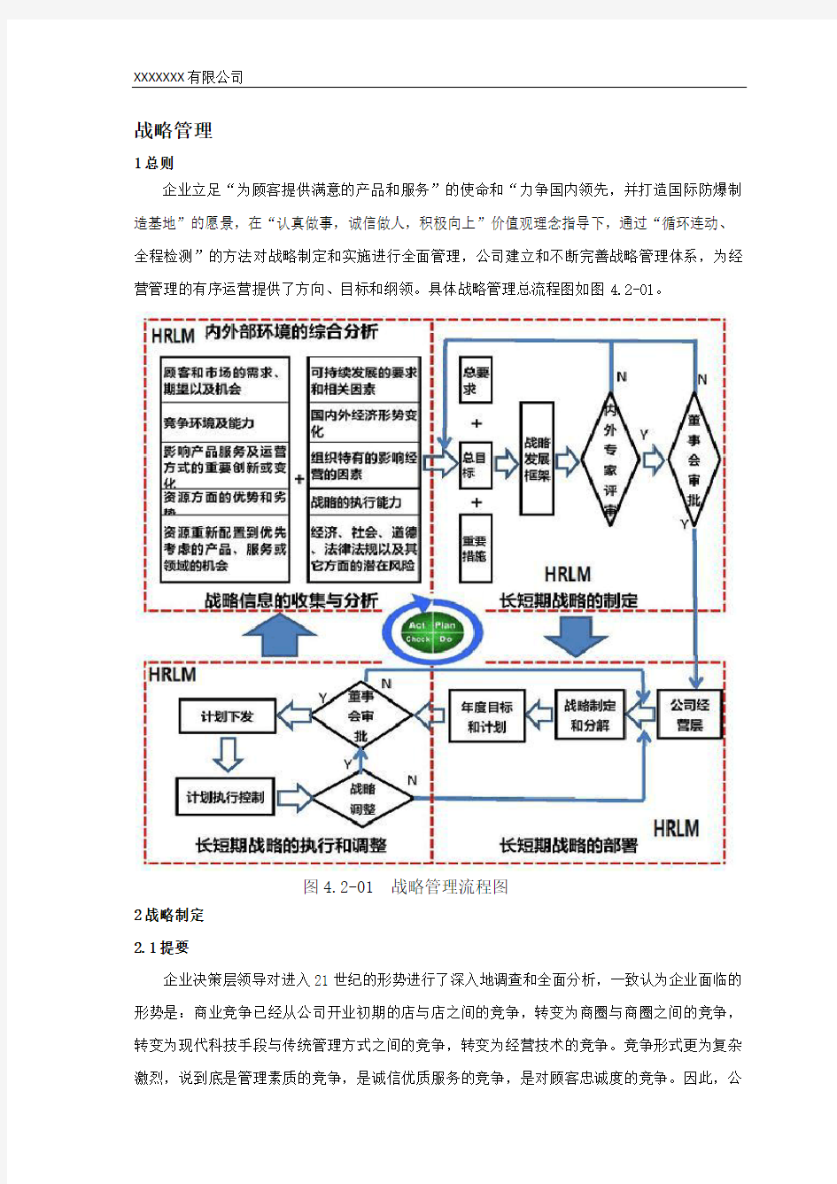 内部因素2-企业战略管理及绩效目标管理