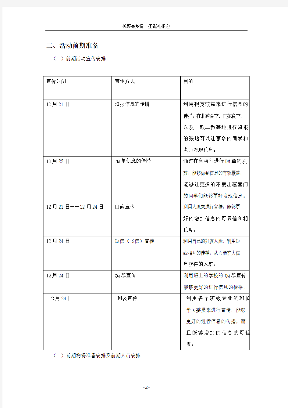 涪陵榨菜促销策划方案