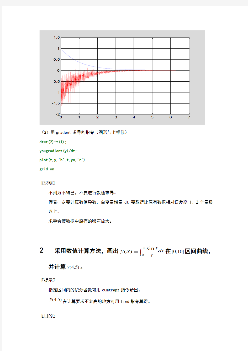 matlab课后习题答案第四章