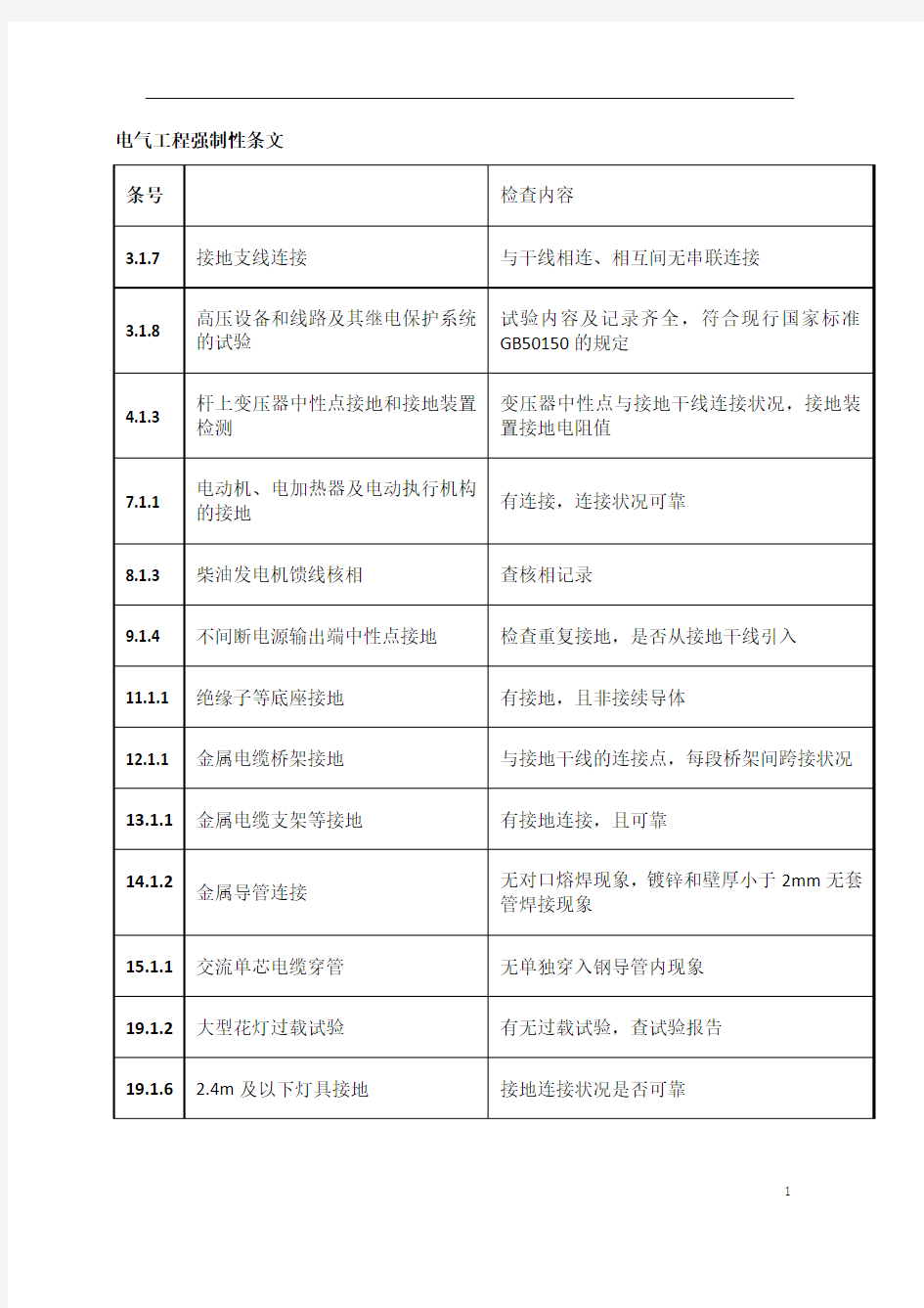 建筑电气安装常用知识