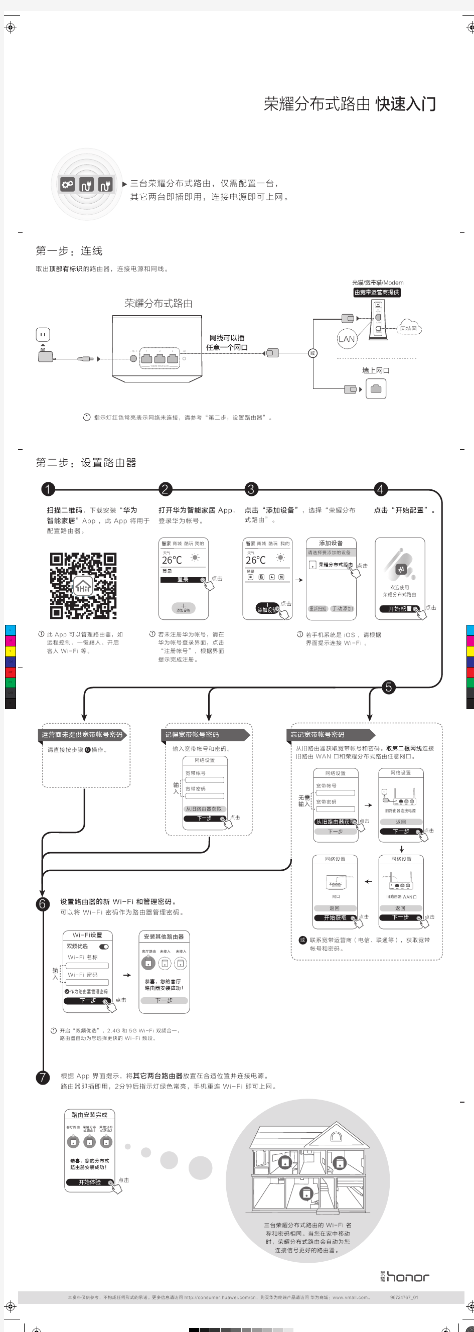 荣耀分布式路由快速入门-Huawei