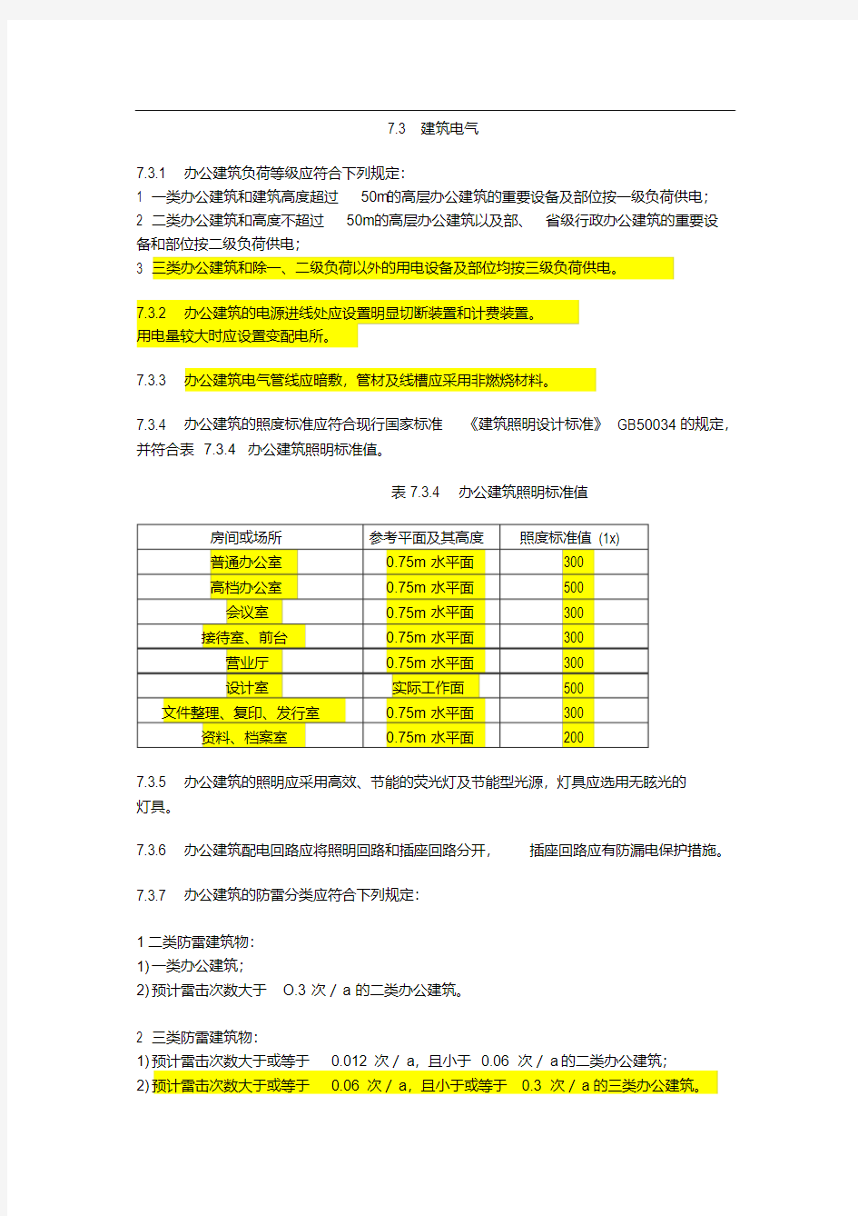 办公楼电气设计要点(20200509113131)