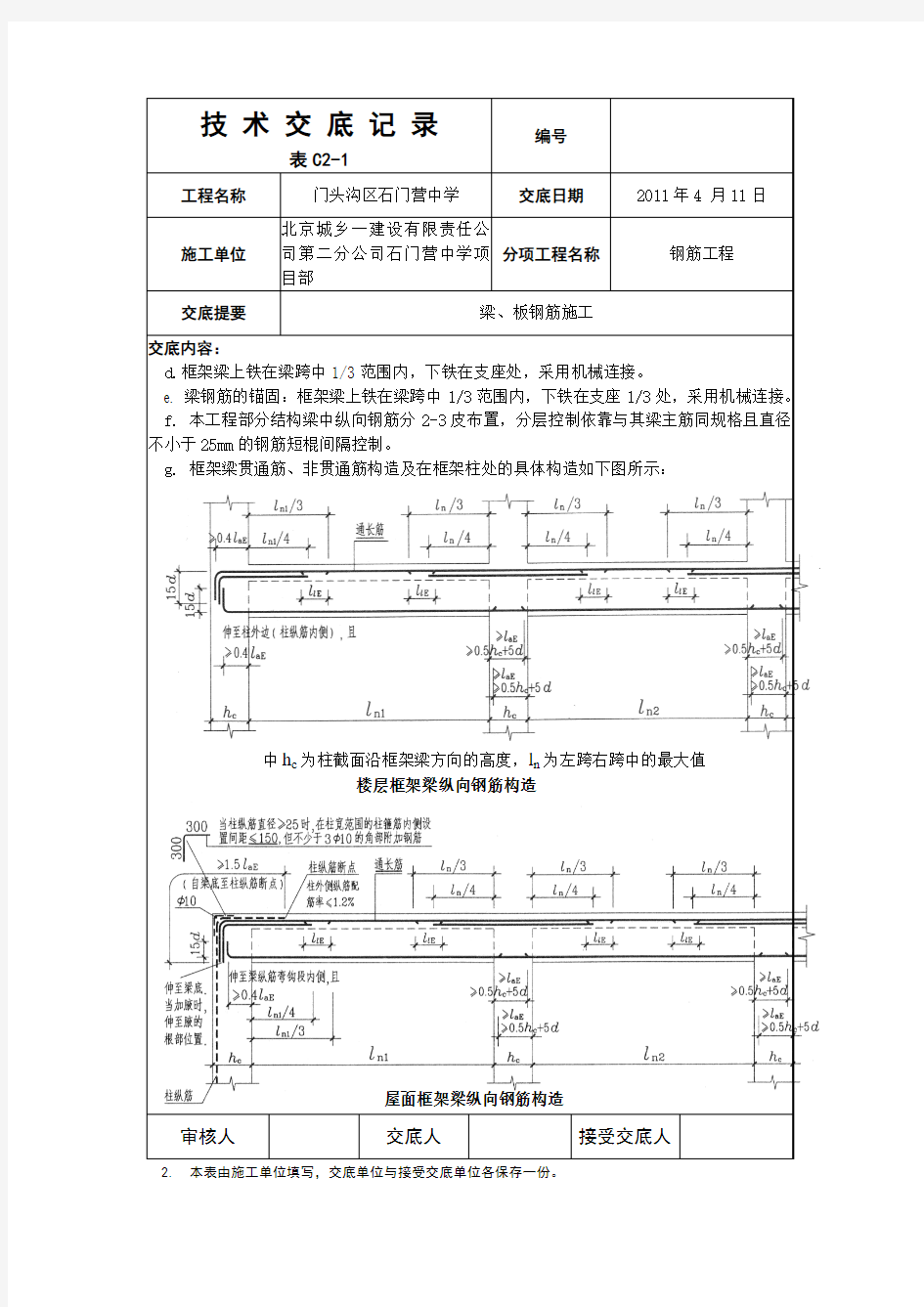 梁板钢筋绑扎