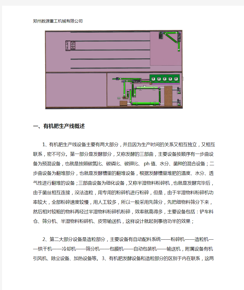 有机肥设备选型及注意问题