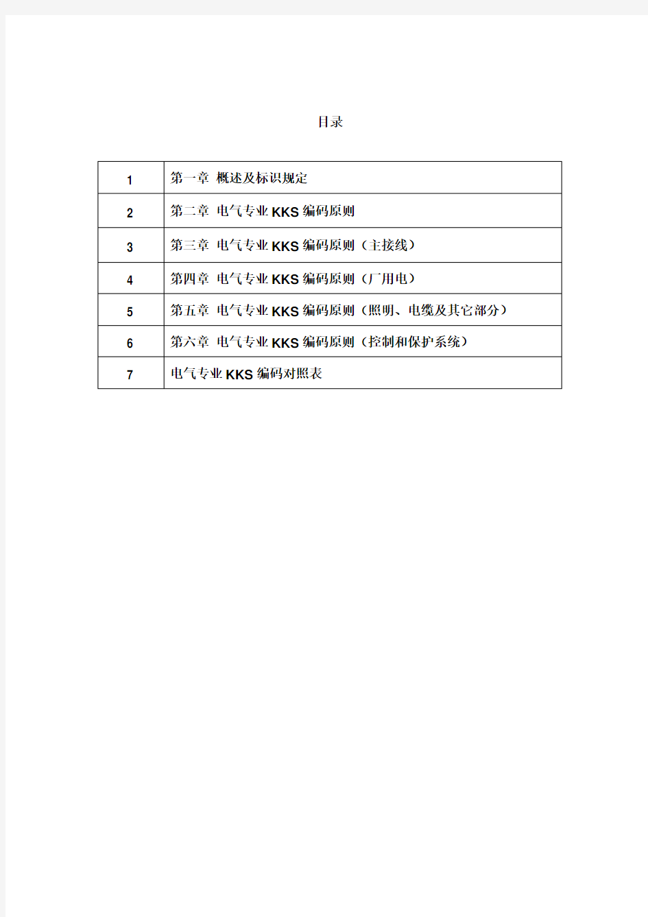 电气专业设KKS实施细则说明部分