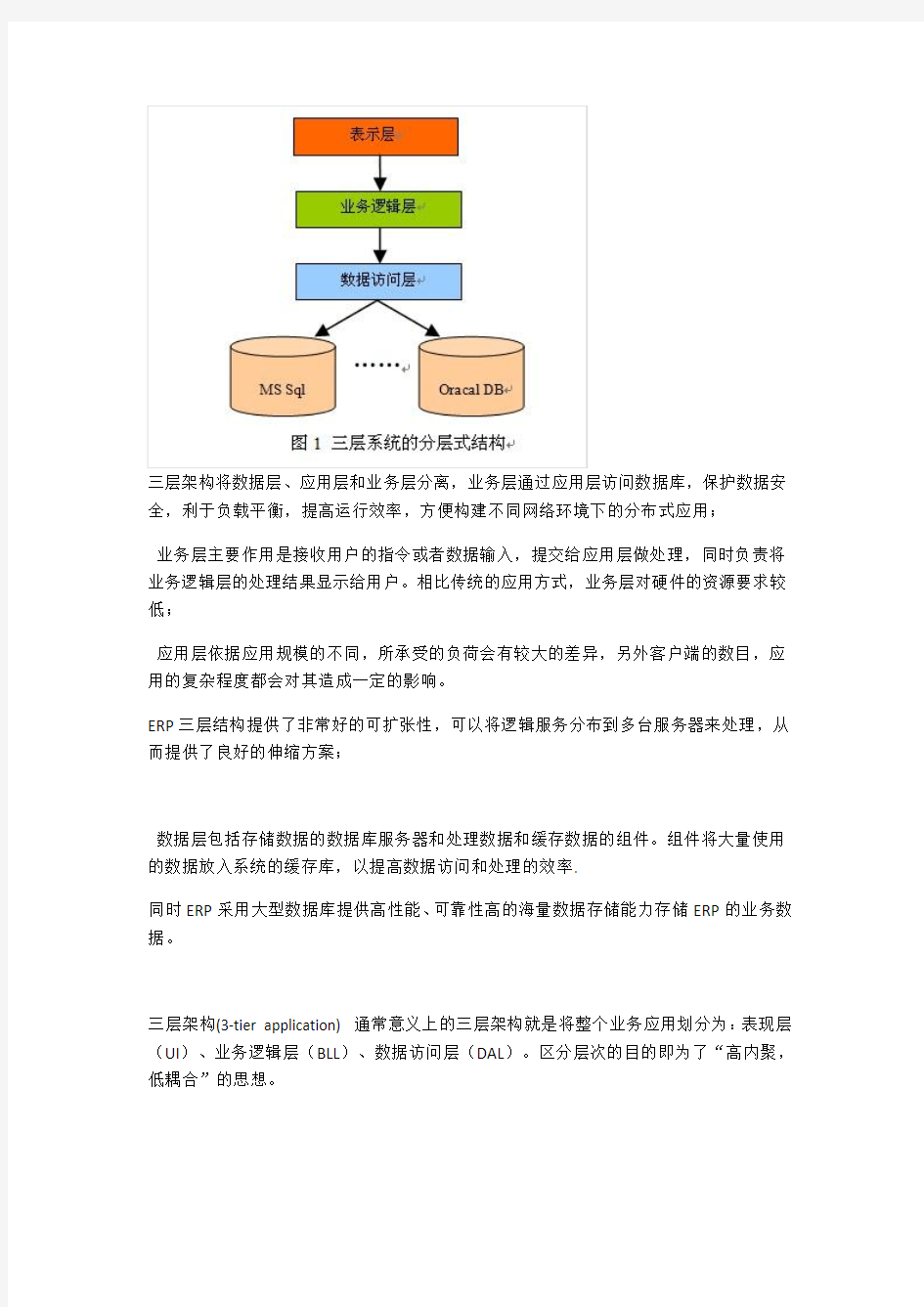 C#三层架构详解