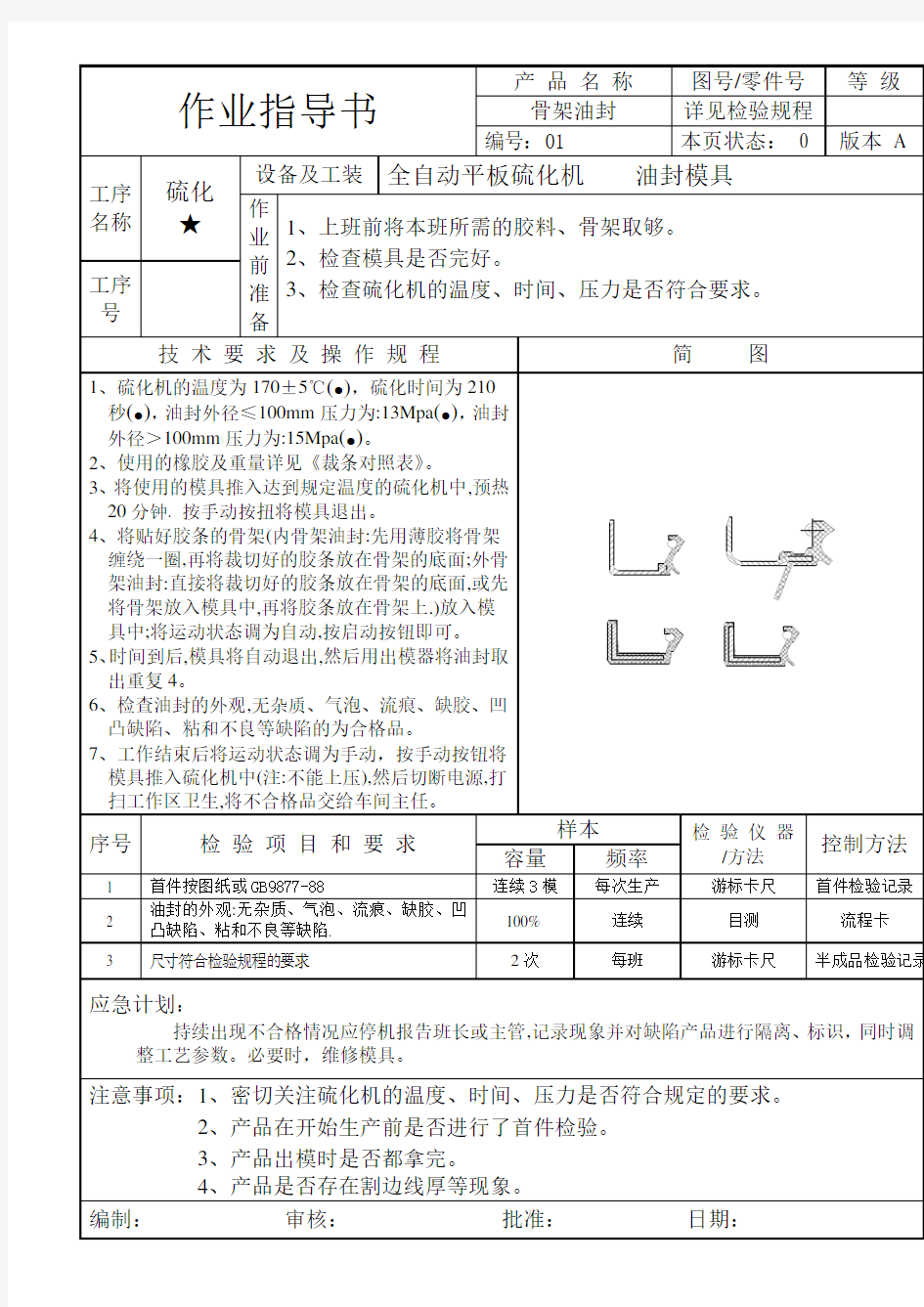 硫化作业指导书