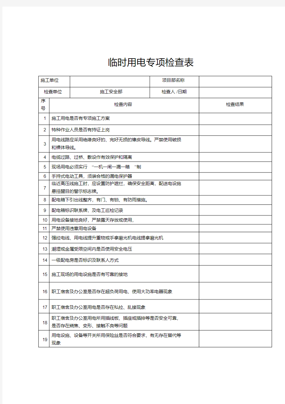 临时用电专项检查表.pdf