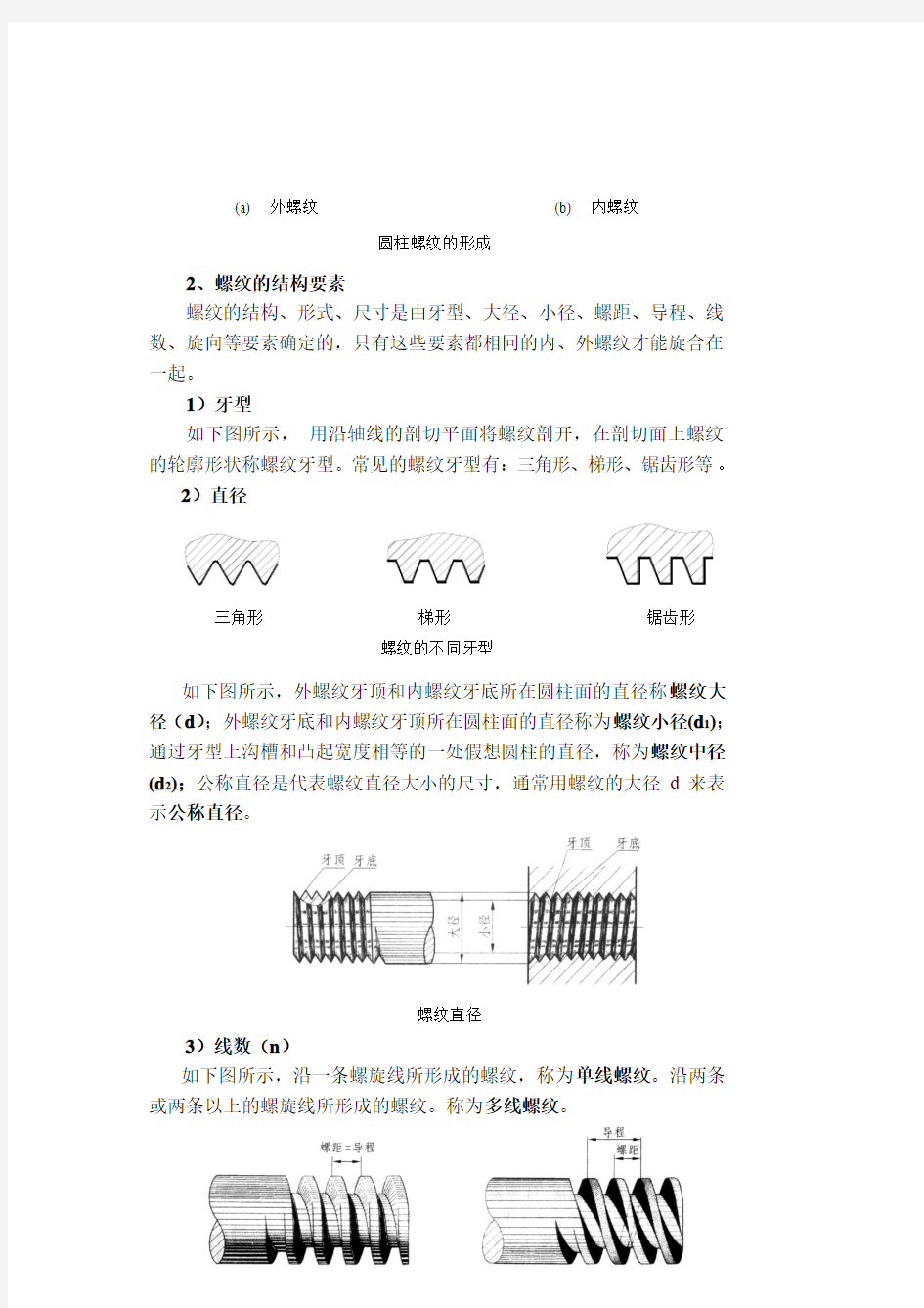 第九章    标准件和常用件