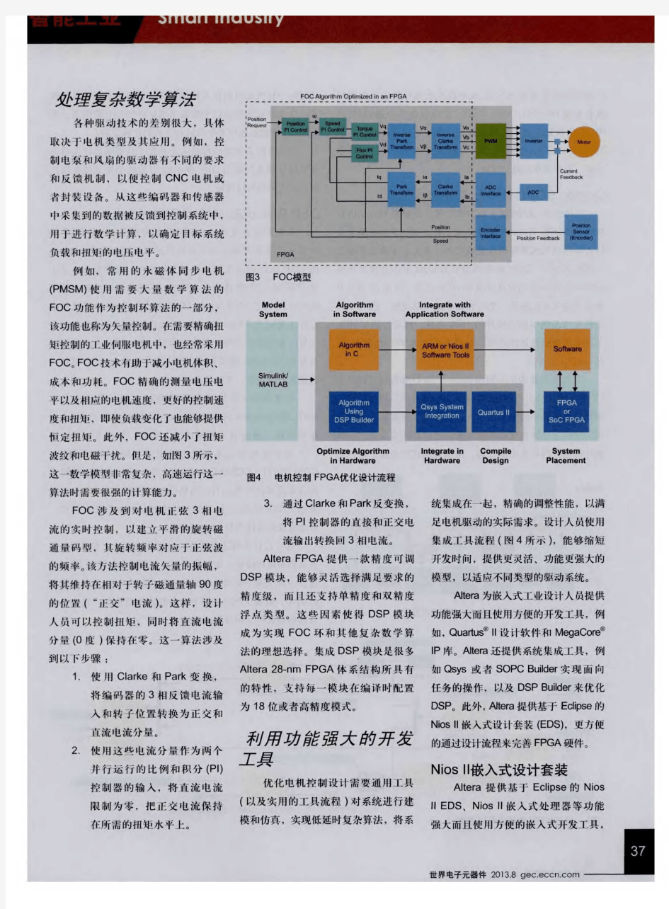 FPGA在电机控制系统设计中的应用