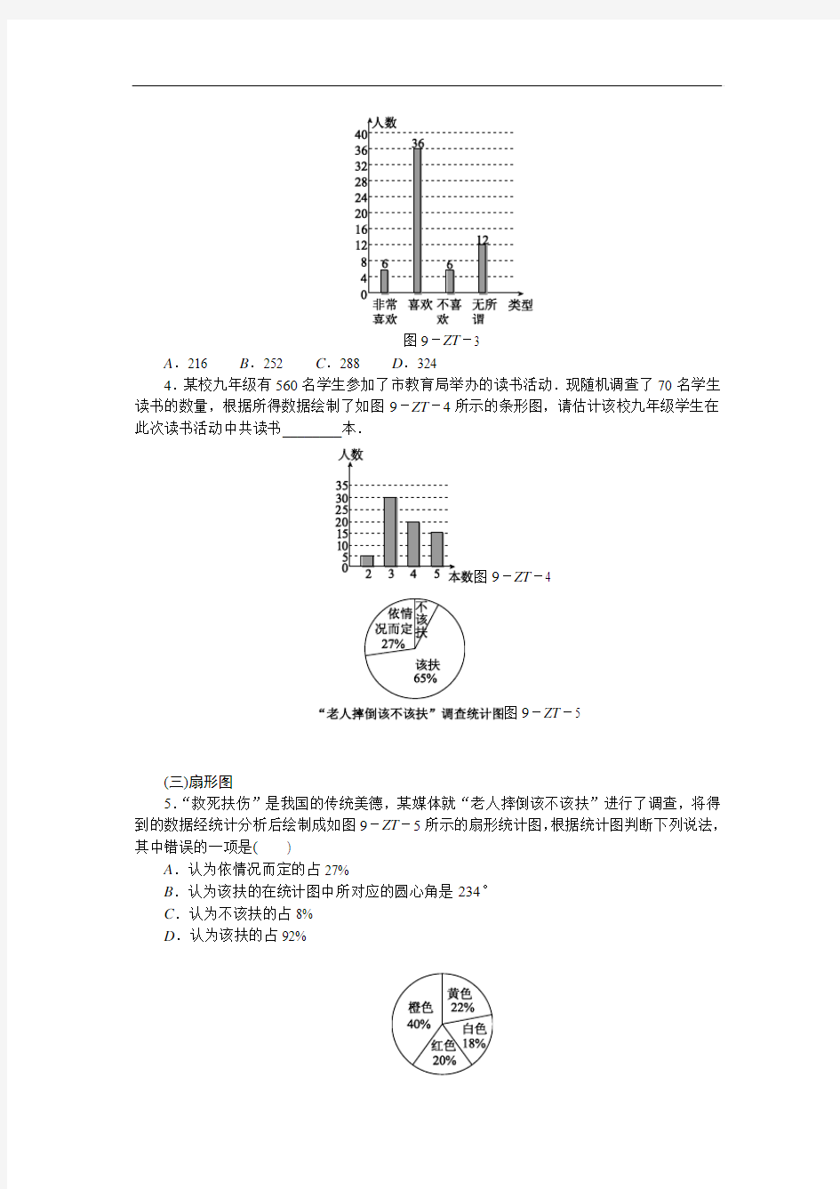 用统计图描述数据的两大类型